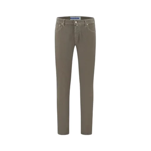 Mid-Rise Straight Trousers