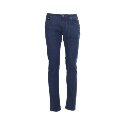 Nick Logo Patch Slim Fit Jeans