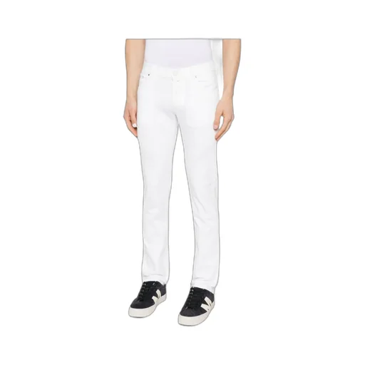 Logo Patch Slim-Fit Trousers