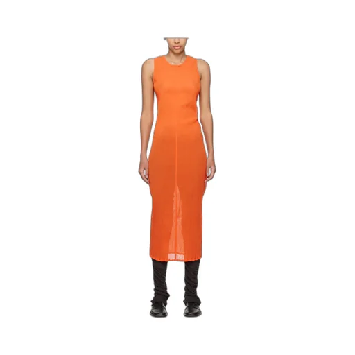 Round Collar Sleeveless Dress