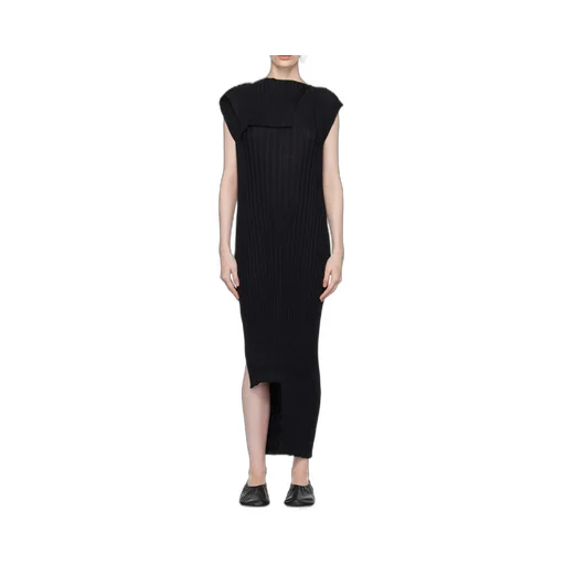 Sparkling Merino Rib Midi Dress