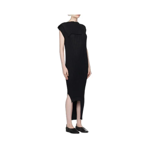 Sparkling Merino Rib Midi Dress