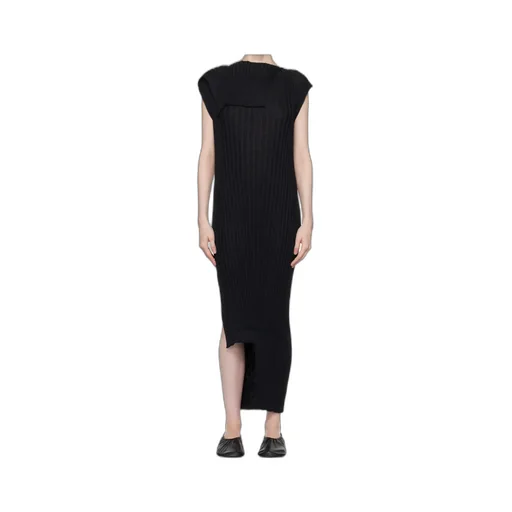 Sparkling Merino Rib Midi Dress