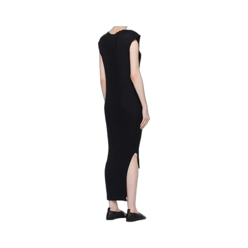 Sparkling Merino Rib Midi Dress