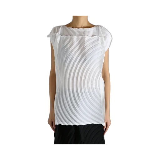 Paper Bag Pleats Shirt