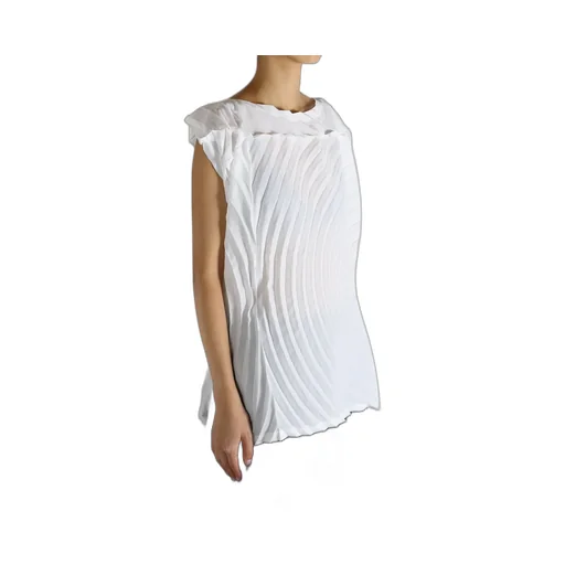 Paper Bag Pleats Shirt