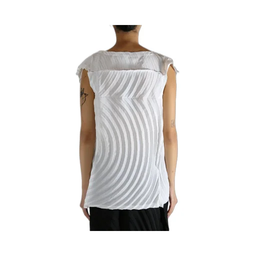 Paper Bag Pleats Shirt