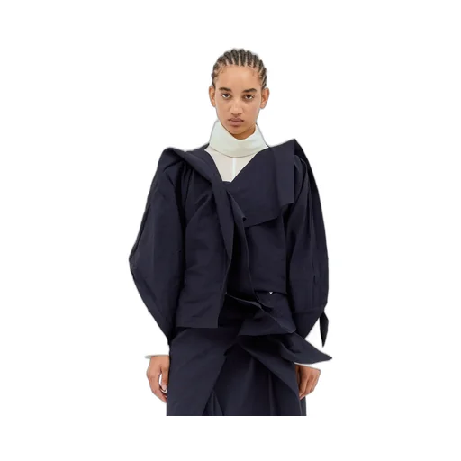 Draped Front Blouse