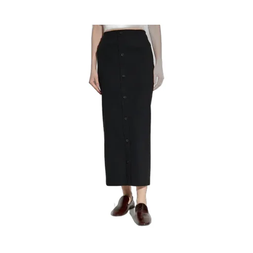Like Torso Like Shirt Buttoned Skirt
