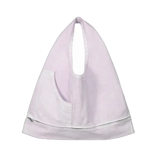 Panelled Patch-Pocket Shoulder Bag