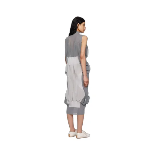 Pleated Knitted Dress