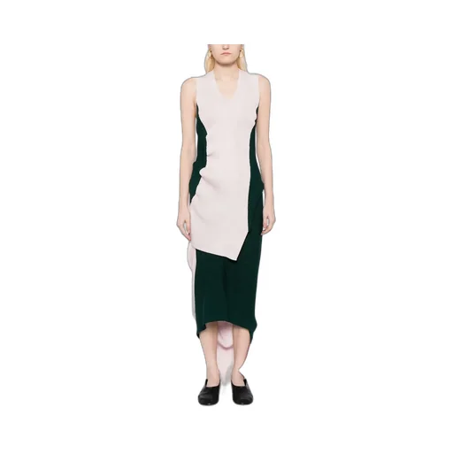 Asymmetric Ribbed-Knit Top