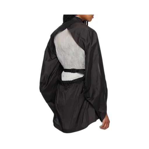 Belted Backless Shirt