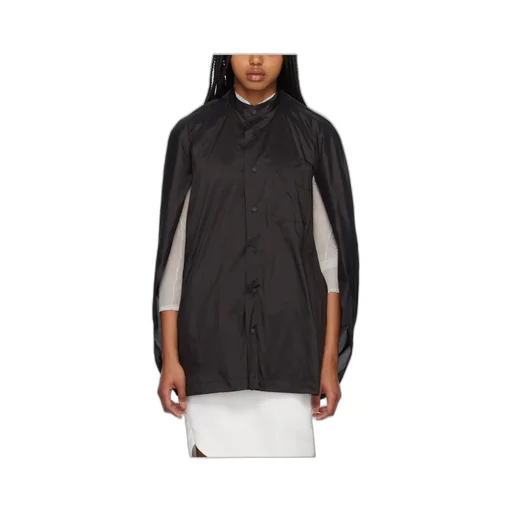 Belted Backless Shirt