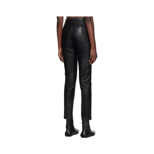 Straight Seams High-Rise Casual Pants