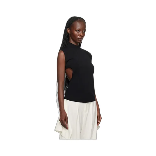High-Neck Vest