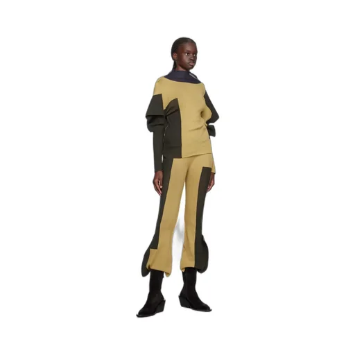 Elastic Waist Casual Pants