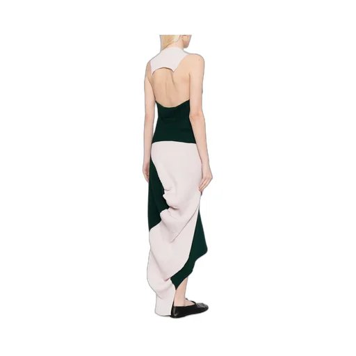 Asymmetric Ribbed-Knit Top