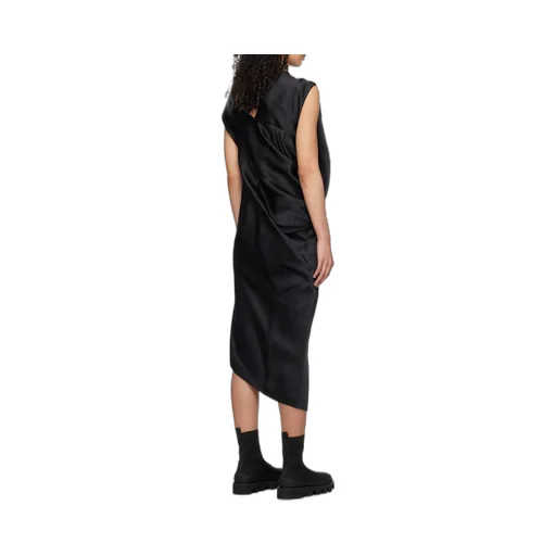 Enveloping Draped Dress