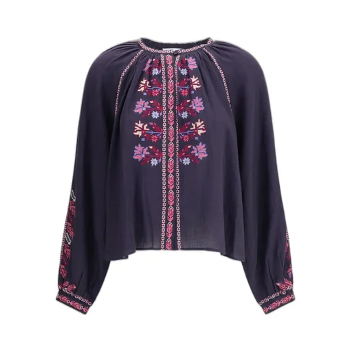 Embroidered Floral Top