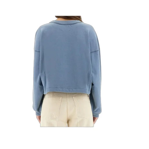 Logo Printed Drawstring Sweatshirt