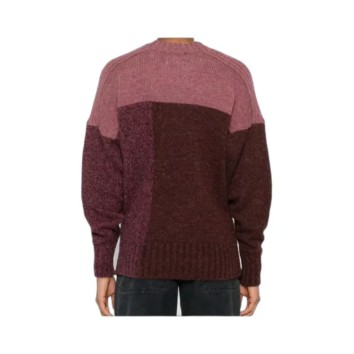 Colour-Block Ribbed Sweater