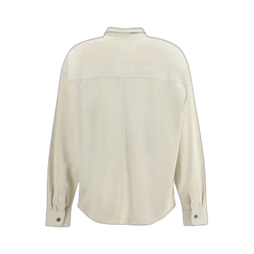 Raquel Double-Pocket Button-Front Shirt