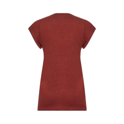 Ribbed V-Neck T-Shirt
