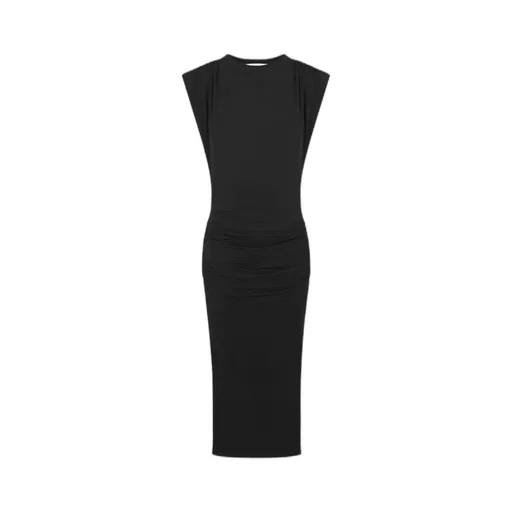 Draped Midi Dress