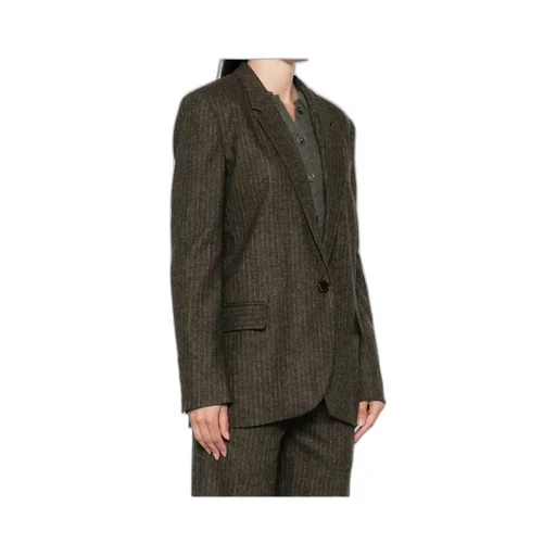 Long-Sleeved Suit Jacket
