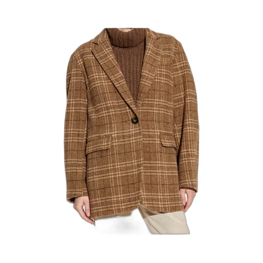 Limiza Checkered Wool Blazer
