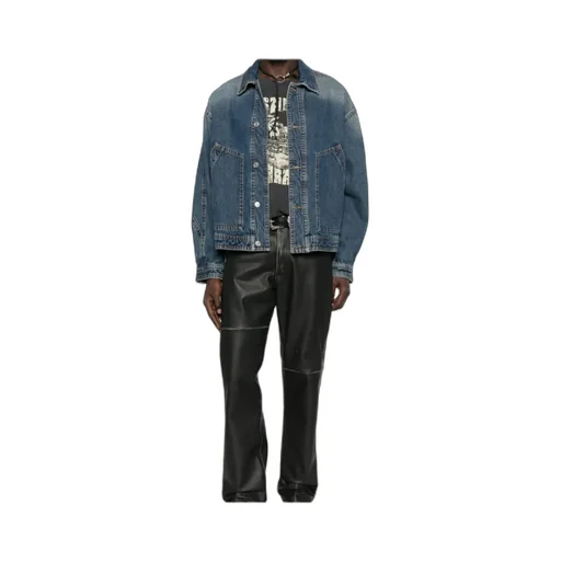 Long-Sleeved Denim Jacket