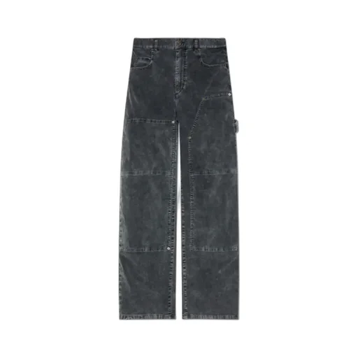 Corduroy Panelled Trousers