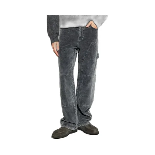 Corduroy Panelled Trousers