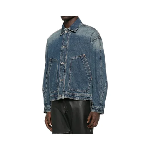 Long-Sleeved Denim Jacket