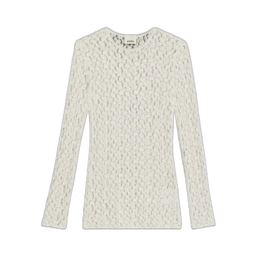 Gaelle Long-Sleeved Lace Top