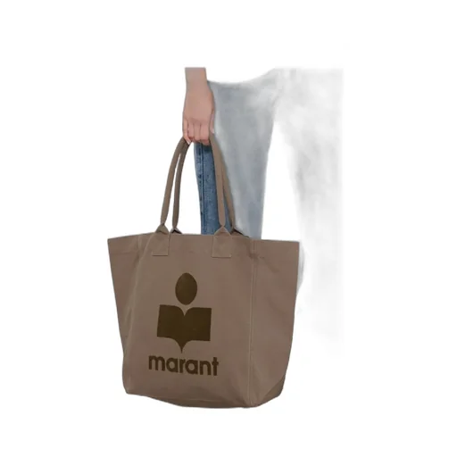 Yenky Logo Printed Top Handle Bag