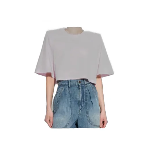 Crewneck Cropped T-Shirt