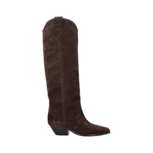 Denvee Pointed-Toe Knee-Length Boots