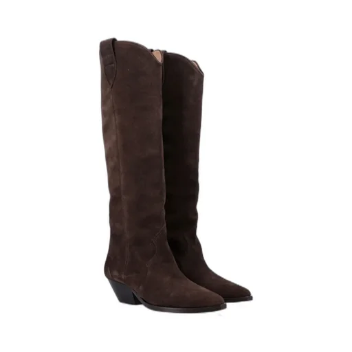 Denvee Pointed-Toe Knee-Length Boots
