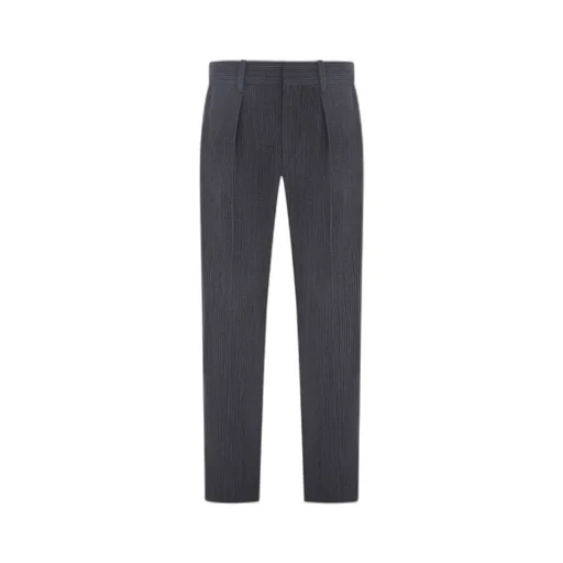 High Waist Pinstriped Trousers
