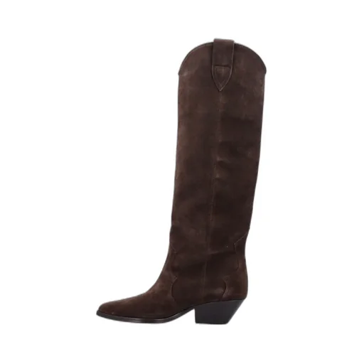 Denvee Pointed-Toe Knee-Length Boots