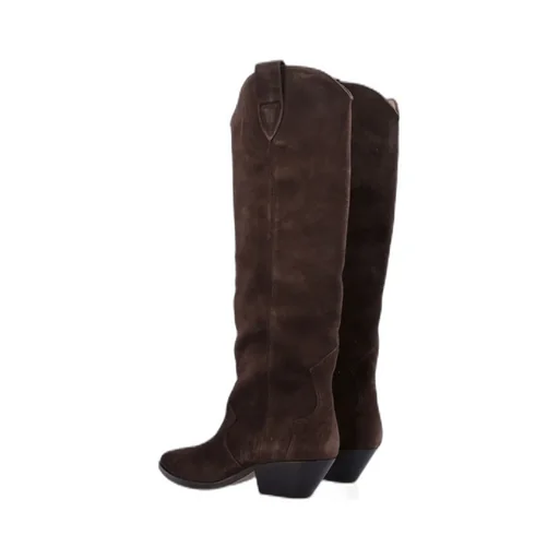 Denvee Pointed-Toe Knee-Length Boots