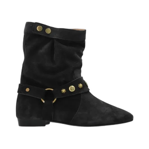 Stania Flat-Heeled Boots