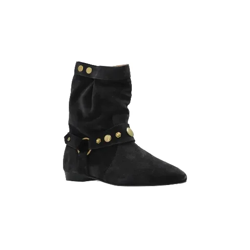 Stania Flat-Heeled Boots