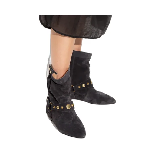 Stania Flat-Heeled Boots