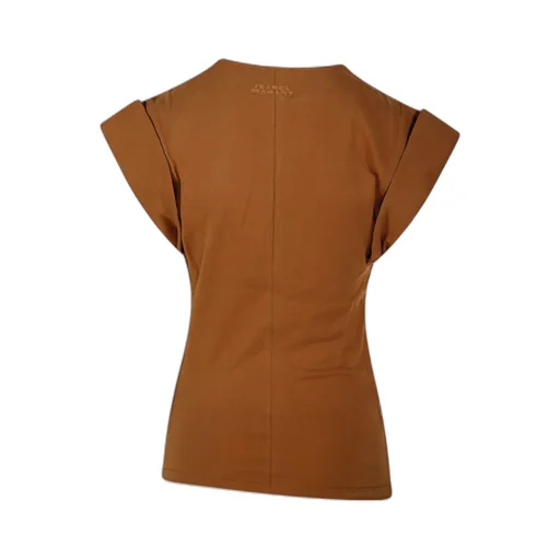 Maisan Cap-Sleeved Top