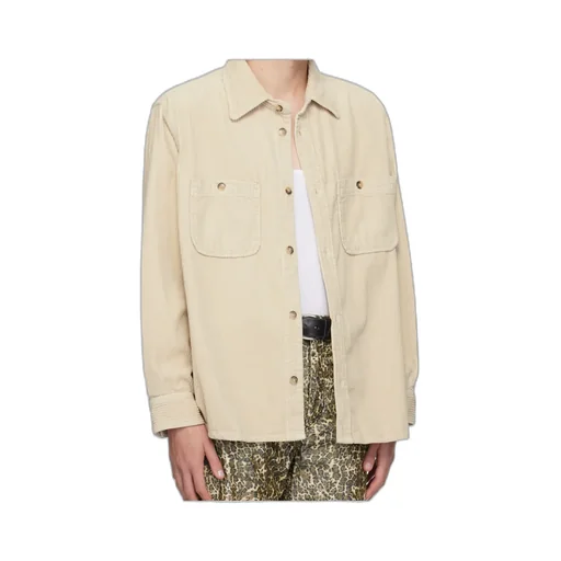 Isabel Marant Nario Buttoned Corduroy Shirt