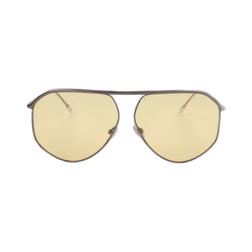 Gradient Lenses Pilot Frame Sunglasses