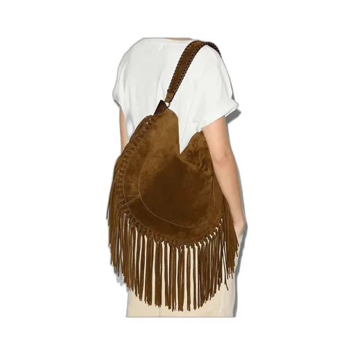 Oskan Fringed Edge Shoulder Bag